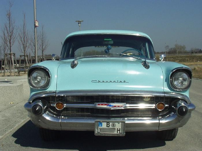 Heaven is my Chevy 57...